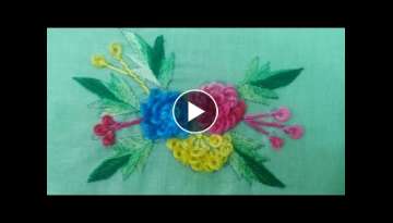 Hand Embroidery: Gobhi Phool/cabbage flower Part-2 Hand Embroidery: Gobhi Phool/cabbage flower Part-2