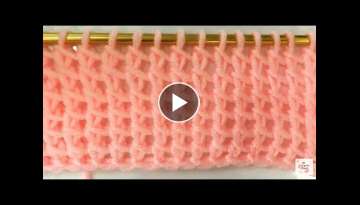 En Kolay Atkı Modeli Yapılışı En Kolay Atkı Modeli Yapılışı