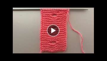 Knitting Button Hole For Cardigan Knitting Button Hole For Cardigan