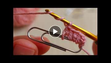 Super Easy Crochet with a Paperclip - You won't believe what I did with a paperclip Super Easy Crochet with a Paperclip - You won't believe what I did with a paperclip