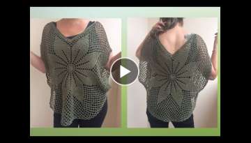 Blusa Poncho Blusa Poncho