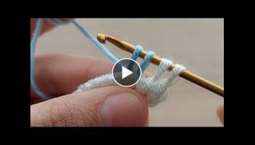 Super Very Easy Tunisian Knitting Model Super Very Easy Tunisian Knitting Model