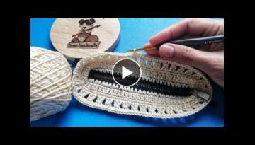 Super Easy Crochet Purse Bag With Zipper Super Easy Crochet Purse Bag With Zipper