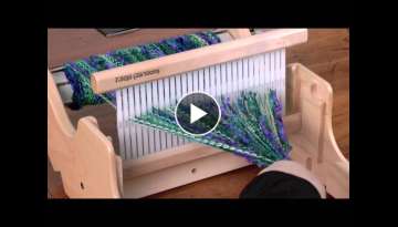 Weaving on the SampleIt Loom Weaving on the SampleIt Loom