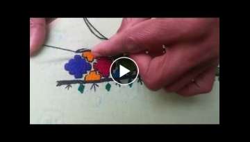 Hand Embroidery: Balochi Tankka/Baluchi stitch Hand Embroidery: Balochi Tankka/Baluchi stitch