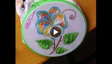 Hand Embroidery Designs- Long & short blanket design Hand Embroidery Designs- Long & short blanket design