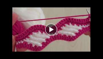 Super Easy Crochet Knitting Pattern - Çok Güzel Tığ İşi Örgü Modeli Super Easy Crochet Knitting Pattern - Çok Güzel Tığ İşi Örgü Modeli