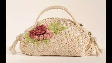 Crochet pattern of a precious bag Crochet pattern of a precious bag