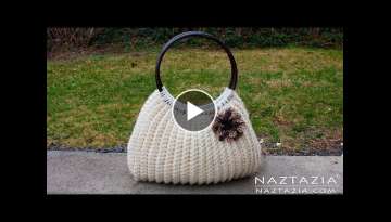 DIY Tutorial Easy Crochet Savvy Handbag Purse Tote - Croche Bolsa Borsa Bag DIY Tutorial Easy Crochet Savvy Handbag Purse Tote - Croche Bolsa Borsa Bag