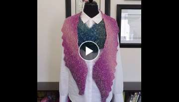 Dos Agujas: Bufanda Cola de Dragon Sencilla Dos Agujas: Bufanda Cola de Dragon Sencilla