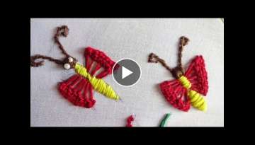 Embroidery Small Butterfly Stitch - Butterfly Embroidery  Embroidery Small Butterfly Stitch - Butterfly Embroidery