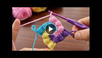 Super easy tığ işi Knitting motif making - Çok kolay muhteşem tığ işi motif yapımı Super easy tığ işi Knitting motif making - Çok kolay muhteşem tığ işi motif yapımı
