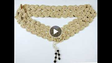 Cinturon a Crochet Cinturon a Crochet