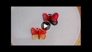 Hand Embroidery: Blanket Stitch (Butterfly Stitch) Hand Embroidery: Blanket Stitch (Butterfly Stitch)