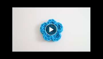 Easy Crochet Flower Easy Crochet Flower