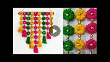 DIY wall Hanging out of Wool /Home Decoration Idea DIY wall Hanging out of Wool /Home Decoration Idea