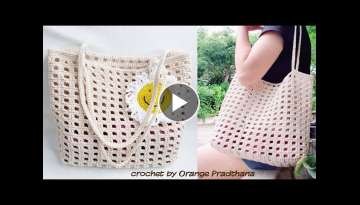 Tutorial crochet bag Tutorial crochet bag