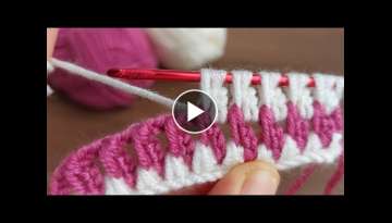 Super Easy Tunisian Knitting - Tunus İşi Şahane Örgü Modeli Super Easy Tunisian Knitting - Tunus İşi Şahane Örgü Modeli