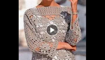 tutorial crochet blusa flores how to do bluse (subtitles in several lenguage) tutorial crochet blusa flores how to do bluse (subtitles in several lenguage)