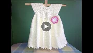 How to Crochet a Baby Dress - Easy How to Crochet a Baby Dress - Easy