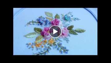 EMBROIDERY: TEA ROSE EMBROIDERY: TEA ROSE