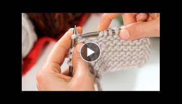 How to Do a Basic Knitting Stitch | Knitting How to Do a Basic Knitting Stitch | Knitting