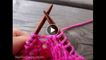 How To Knit the Yarn Over (yo) Stitch How To Knit the Yarn Over (yo) Stitch