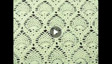 Crochet: Punto Pina Recto Crochet: Punto Pina Recto