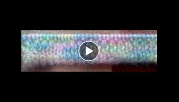 Double Border Knitting in a Easy way Hindi Double Border Knitting in a Easy way Hindi