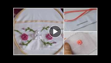 Puntadas basicas para bordar en liston Puntadas basicas para bordar en liston