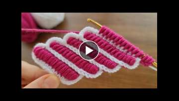 Super Easy Tunisian Crochet Hair Band