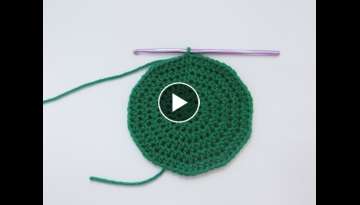How to Crochet a Perfectly Flat HDC circle How to Crochet a Perfectly Flat HDC circle