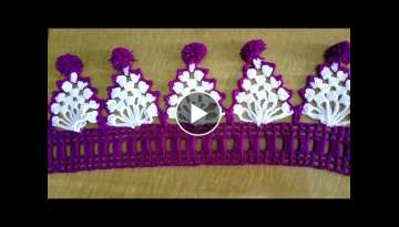 Crochet work#making door hanging#toran design from wool Crochet work#making door hanging#toran design from wool