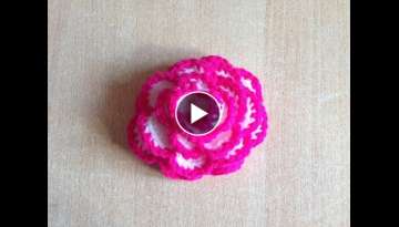 Tuto Rose facile au crochet Tuto Rose facile au crochet
